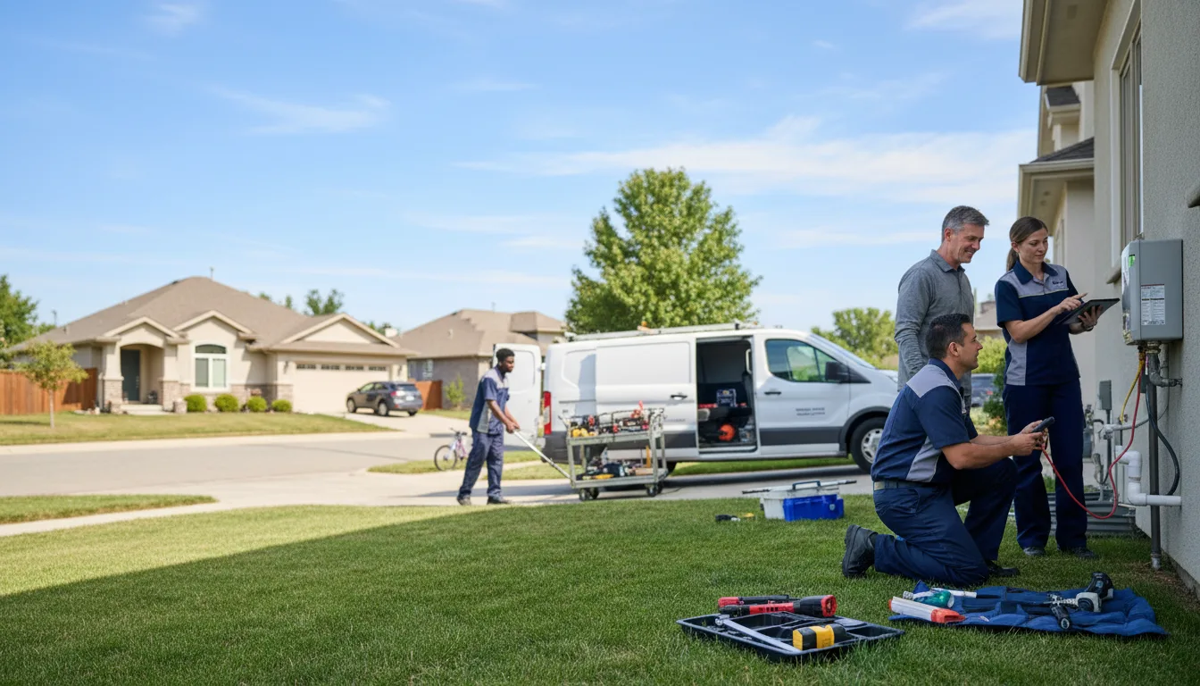 Tankless water heater service in Pine Valley, UT